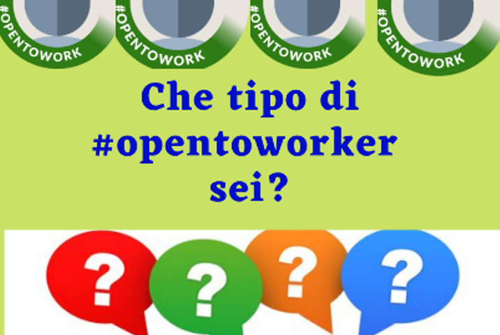 come trovi lavoro? #opentowork